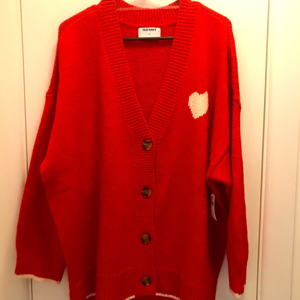 Old Navy Slouchy Cardigan Sweater.